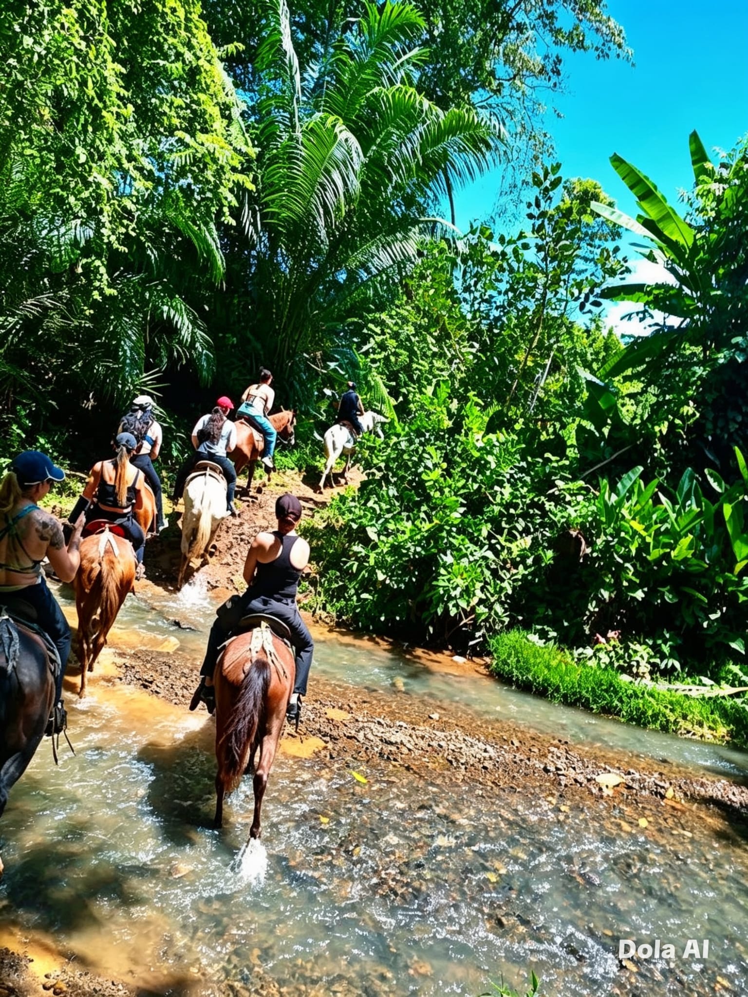 Horseback riding tour