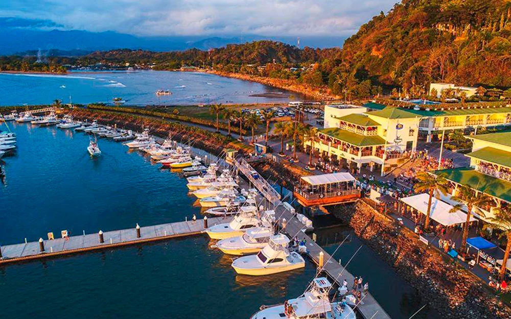 Sport fishing at Marina Pez Vela, Quepos