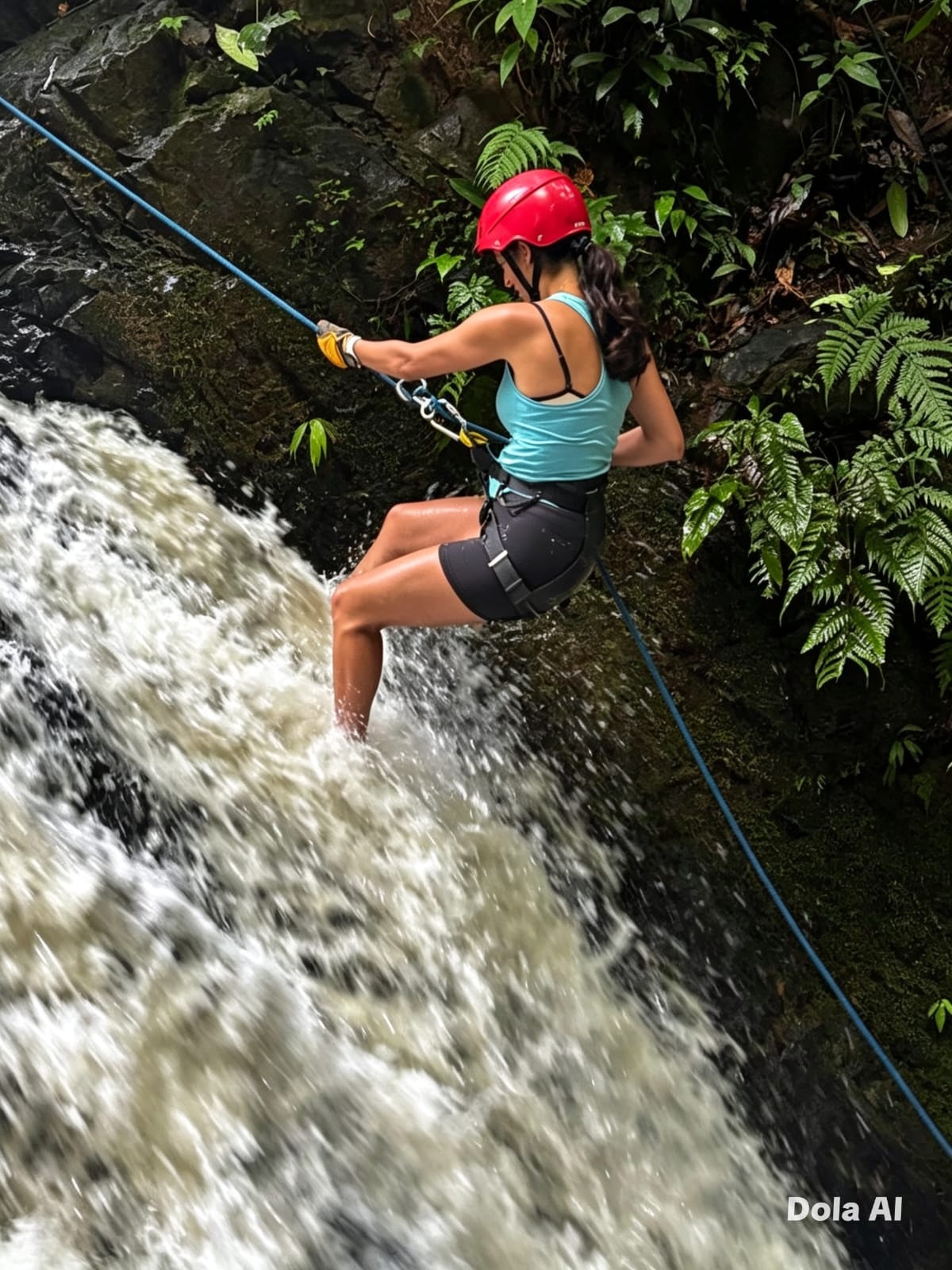 Rappelling